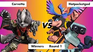 Road to Hokage #2 Corvetto (Wolf) vs Hotpocketgod (Banjo Kazooie/ R.O.B) - Winner's Round 1