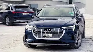 2019 Audi e-tron at the World Economic Forum in Davos