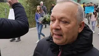 I Sinti in corteo a Gallarate: 