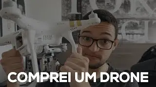 COMPREI UM DRONE DJI!