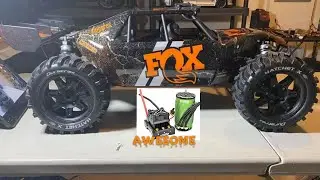 losi Dbxle 2.0 with Castle  Mamba monster X 8s and 2028 with18t pinoin test run