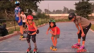 How to skate fast?| Speed skating  | Inline & quad/ roller skate/ khurja skate acadmy #skating