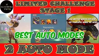 Dream Witch Limited Challenge Stage 1 -  Saving Dreams (2 Best Auto Mode)