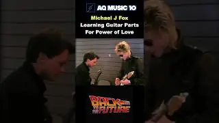 Michael J Fox Learning Guitar Parts For Back to the Future From Paul Hansen