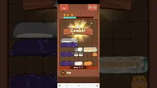 Haru Cats Slides Puzzle - Solution Diamond Box Level&nbsp;16 - 3 Stars (by Claudia Avila)