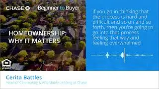 Your Homeownership Dream: Inspiring Tips for Success | Chase #BeginnerToBuyer | S1 E1