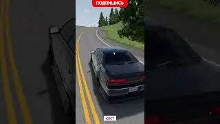 Парный дрифт закончился ДТП! #shorts BeamNG Drive #kust