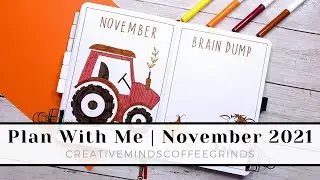 PLAN WITH ME || November 2021 Bullet Journal Setup