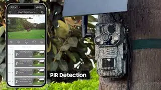 UBOX New Hunting Trail Camera with 3 PIR视频