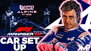 Practice Makes Perfect, How To F1 Manager Car Set Up - Alpine Race 2