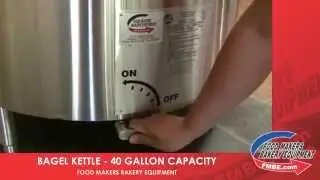 Bagel Kettle - Food Makers Bakery Equipment