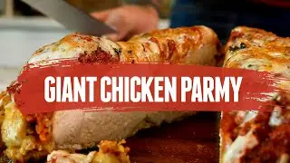 GIANT Chicken Parmy
