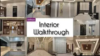 Bellezza interior designers, designed and executed interior design of apartment. Video Walkthrough 👍