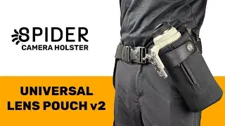 Spider Holster - Universal Lens Pouch v2 - Product Overview