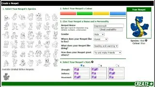 Neopets.com [PC] Creating a Hissi