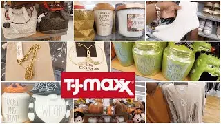 TJMAXX Shopping Vlog * New Handbags Shoes Jewelry Halloween & Fall Decor 2022