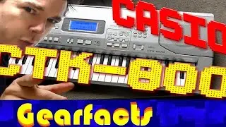 Casio CTK-800: большая демонстрация, тур и обзор