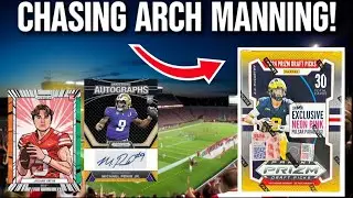 Arch Manning HUNT! UNBOXING 2024 Prizm Draft Pick Blasters!