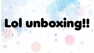 Unboxing lol surprise dolls office set up lols