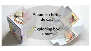 Exploding box album [ENG SUB] | ELEOJOTA00 | SCRAPBOOKING TUTORIAL
