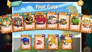 Feel the vortex 8 birds early take CVC CLAN BATTLE | fun one still 🤣 | angry birds 2 ab2 