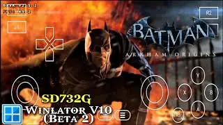 Batman Arkham Origins (HD) Gameplay | Winlator V10 (Windows) Emulator Android