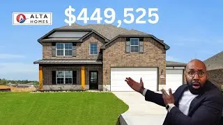 Alta Homes FOR SALE: Conroe Texas | New 4 Bedroom | Office | 2,588 sq ft | Under $450k