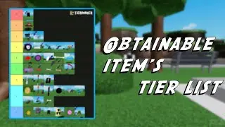 Obtainable Item tier list  (An Infinite Adventure)