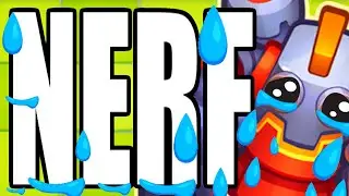 NEW UPDATE! ROBOT *NERFED AGAIN* in Rush Royale!