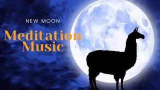 New Moon Meditation ,New Moon Meditation Desember 2021, Meditation Music,Worth Moon Space Galaxy