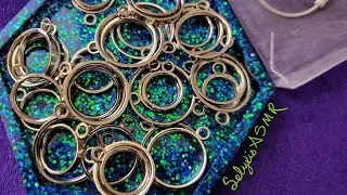 ASMR: Intermittent Metallic Sounds - Ring Gauges (no talking metal clinking background noise)