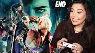 Devil May Cry 5  Ending  (First Time Gameplay Playthrough & Reaction)