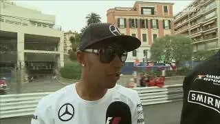 Lewis Hamilton -  Interview Monaco 2014