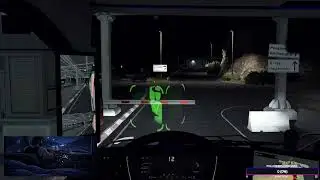 ETS2 Night Drive : North Macedonian Border Crossing | ETS2 Xray Truck Cabin View