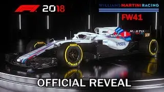 Williams Officially Reveal F1 2018 Car FW41
