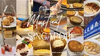 Must Eat in Singapore🇸🇬TWG TEA, Hawker Chan, Champion, Birds of Paradise, Queic by Olivia, Tian Tian