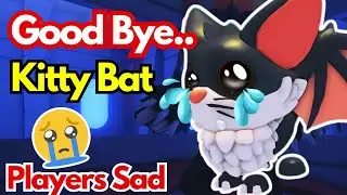 💔Игроки убиты горем!💔Adopt Me УДАЛЕНА Китти Бэт из Хэллоуинского фургона навсегда!