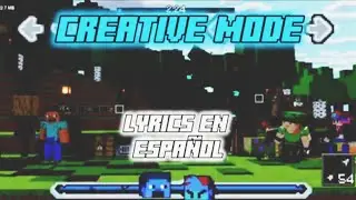 Creative Mode/vs Steve/FNF Glitched Legends/Lyrics en Espa&ntilde;ol 