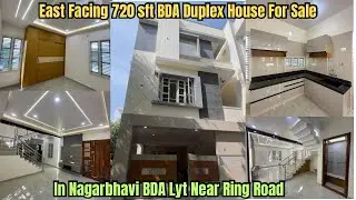#202 #BDA East facing 720sft Duplex House For Sale In Nagarbhavi #houseforsaleinbangalore