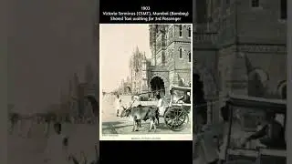 1903 Victoria Terminus VT (CSMT) Mumbai (Bombay)
