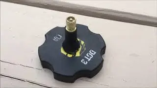 OldGuyDIY $3 Air Pressure Bleed Brake Master Cylinder Cap, Valve Stem Clip On Open Flow Chuck  20psi