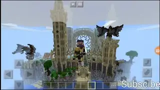 MCPE Realms Come Join my realm Sandspear castle