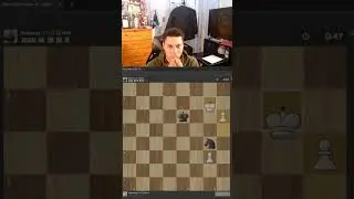 Две пешки против коня!!! #шахматы #шахматнаяигра #шахматнаятактика