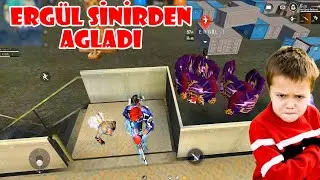 ERG&Uuml;LE AĞLATMALI KIŞKIRTMA l SİNİRDEN AĞLADI OYUNDAN &Ccedil;IKTI l FREEFIRE