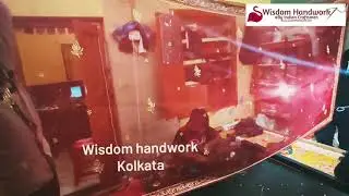 Party wear saree, dupatta and blouse design workshop wisdom handwork Kolkata