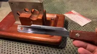 Заточка гильотины для сигар, профессионально, электронно до 12000 грит.