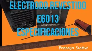 Electrodo revestido E6013 especificaciones