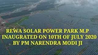 Rewa solar power plant