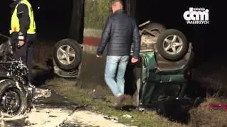 Śmiertelny wypadek pod Pisarzowicami