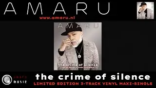 OUT NOW - AMARU - The Crime Of Silence (CD & Limited Edition Vinyl LP)